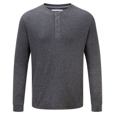 Tog 24 Dark grey marl hanson tcz cotton long sleeved t-shirt